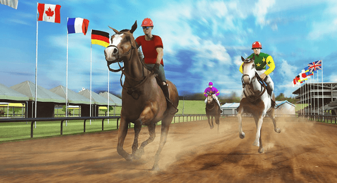 Carreras de caballos virtuales